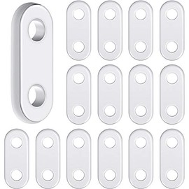 Jetec 20 Pieces Curtain Weights Curtain Lead Weights White Bedroom Window Curtain Pendant Lead Weights for Home Curtains Tablecloth Flags