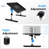 iXTRA Lap Desk,Laptop Lap Desk Include Cooling Fan,Adjustable Lap Desk