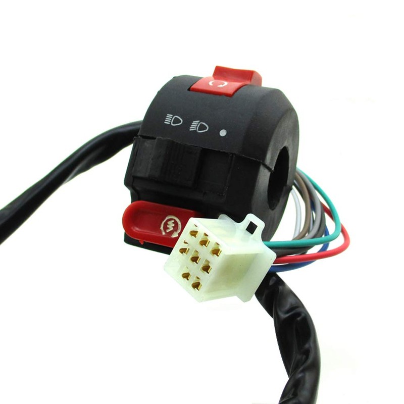 TC-Motor 3 Function 8 Wire Handle Kill Light Start Switch