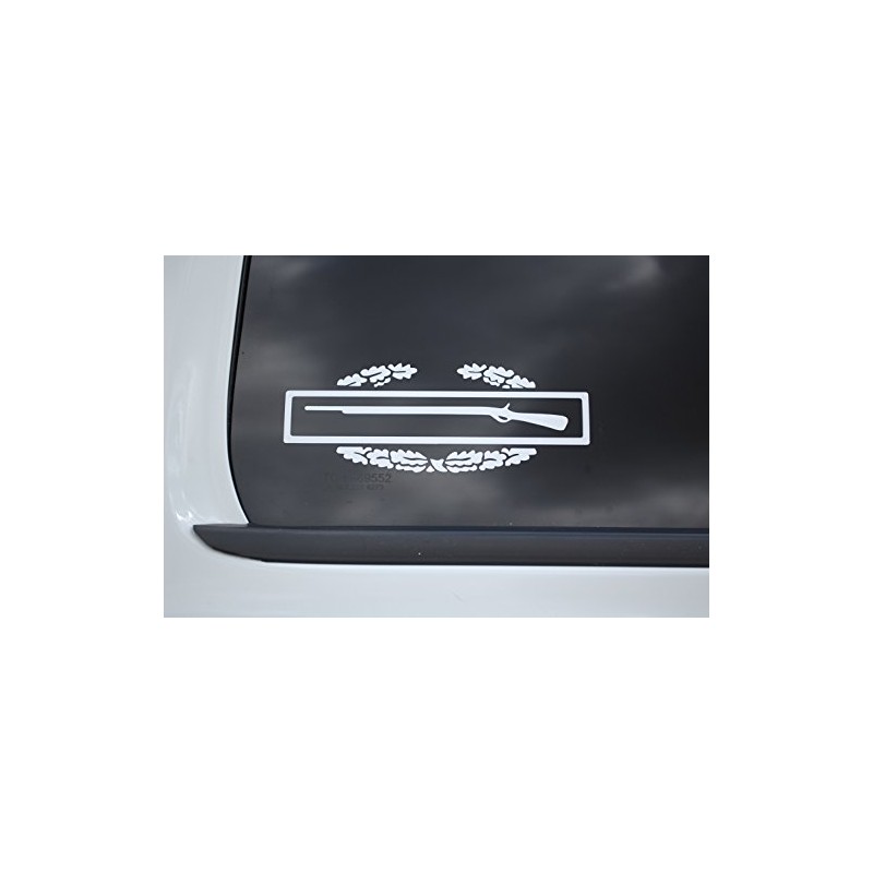 Army Combat Action Badge Vinyl Decal - Choose Size and