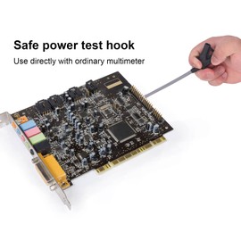 Multimeter Test Hook Clip Mini Grabber Jumper Wires Automotive Current Flexible Test Hook with 4mm Banana Jack J.30042 (black)