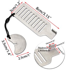 Sumnacon 2 x Door Lock for Travel, Hotel, Home, Apartment, School
