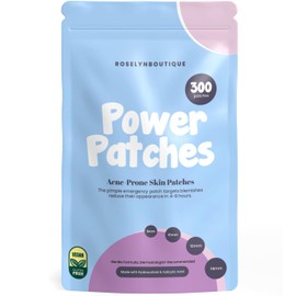 ROSELYNBOUTIQUE Pimples Patches for Face - 300 Counts 4 Sizes Hydrocolloid Acne Patches Fast Absorb