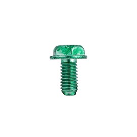 Gardner Bender GGS-1032HC Hex-Head Ground Screw, 10-32 x 3/8 inch, 100 Pk, Green