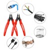 HongWay 5pcs Wire Cutters, Micro Flush Cutters with Spring, Wire