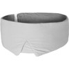Protector de ojos de doble ajustable de seda para dormir,