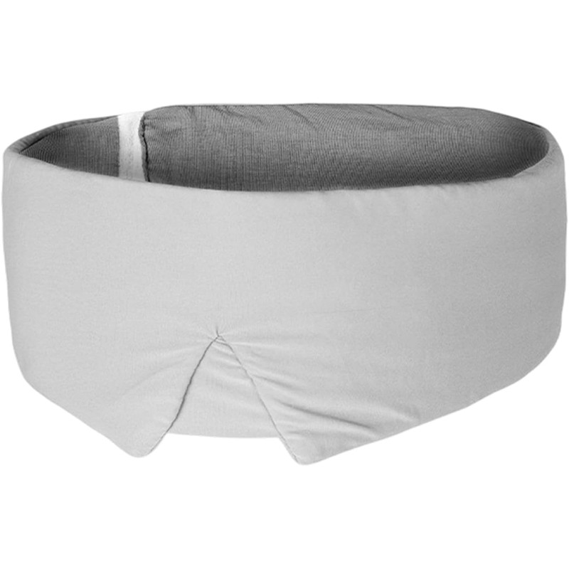 Protector de ojos de doble ajustable de seda para dormir,