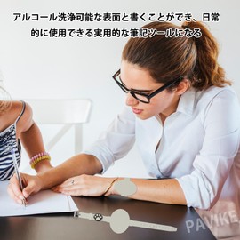 PAVIKE Wristband Notepads - 2 Pack, Message Memo, Wrist-Worn Note, To-Do List, Reusable, Erasable Wristband Design, Suitable for Daily Study or Work for Nurses, Teachers, Students, and More