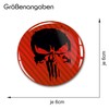 4 x Gel Sticker for Hub Caps, 60 mm Diameter,