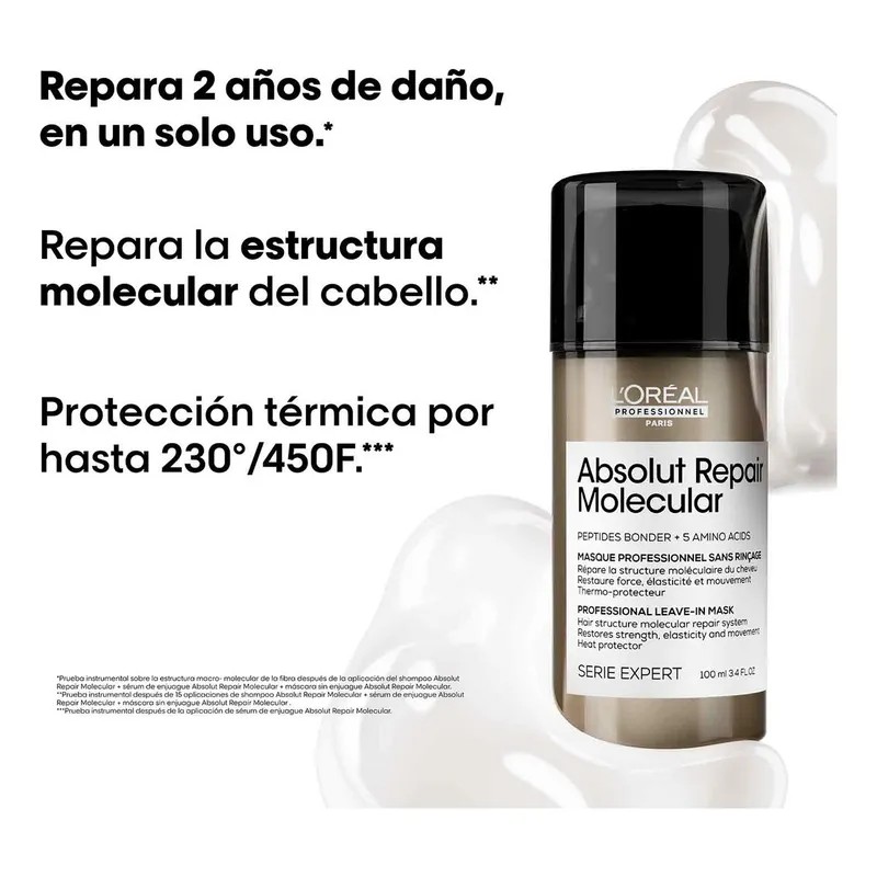 Leave In L'Oréal Professionnel Abs Repair Molecular 100ml