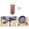 Tumecos Skillet Leather Steering Wheel Cover Skillet Steering Wheel Mitt