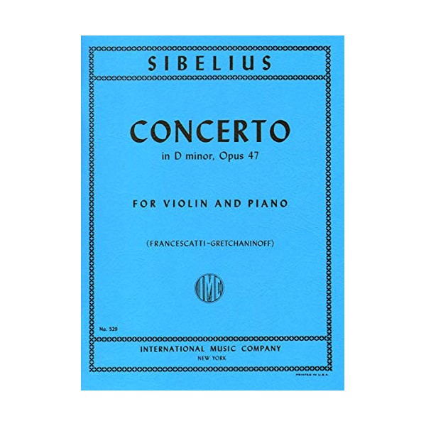INT529 - Sibelius - Concerto in D minor, Opus 47