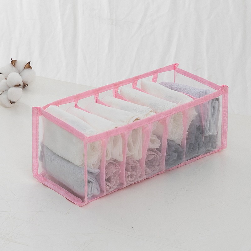 Closet Organizer Underwear Socks – Drawer Divider Storage Box, Foldable