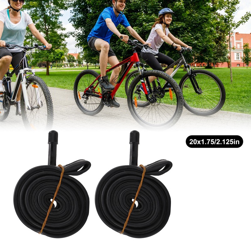 Bike Tire Repair Tool Kit Butyl Rubber with Replacement Inner