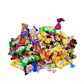 Supreme Sweets Candy Mix Gift Bag - Ukrainian Candy Mix - Ulitimate Assortment of Chocolate and Caramel Party Candy Mix of Eastern European Candies– Variety of Ukrainian Candies by the Pound (1.4kg / 3 lbs)