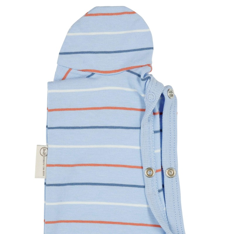 Steiff Baby Boys' Long-Sleeved Romper + T-Shirt Set, Brunnera blue