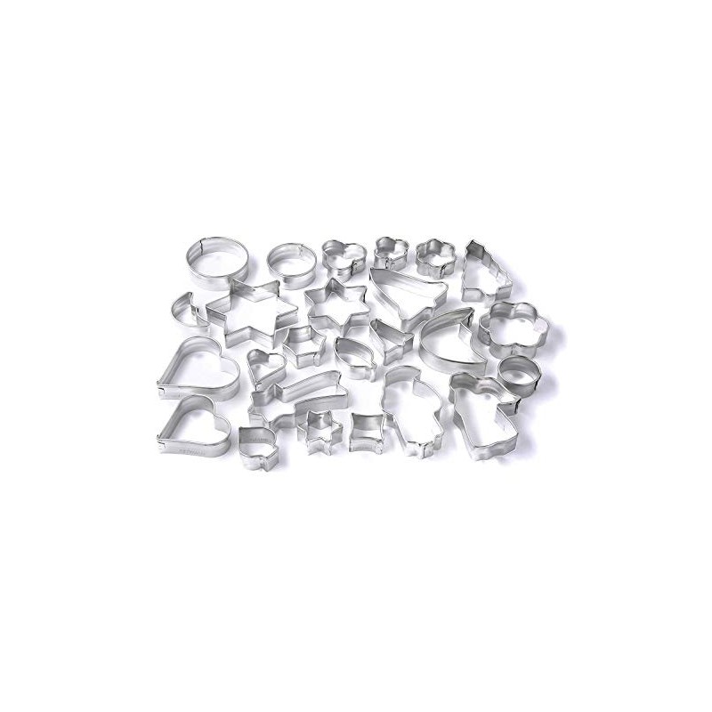 Zenker 7732 Pastry Cutters, Set of 25