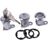 JZGRDN Set of 3 Door Cylinder Lock Kit Door Lock