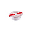 Pyrex FC360 Plastic/Glass Cook and Heat Round Dish with Lid,