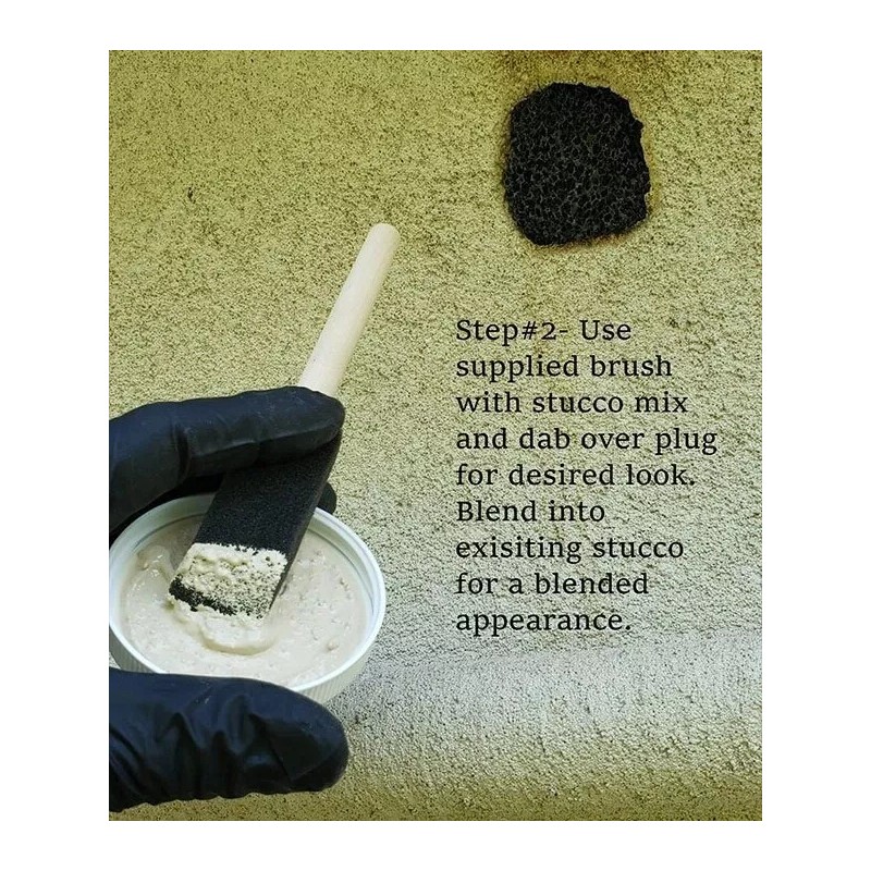 Viking Product Supply EIFS Stucco Woodpecker Damage Repair Kit