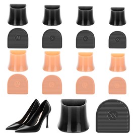 SooGree High Heel Protective Heel Caps, 8 Pairs Heel Tip Covers 4 Sizes High Heel Stoppers, Heel Covers Protectors for Heel Walking on Grass Soft Mud Gravel