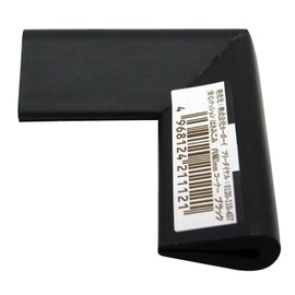 Cowboy Safety Cushion, Scissors, Inner Width 0.2 inches (5 mm), Corner, Black