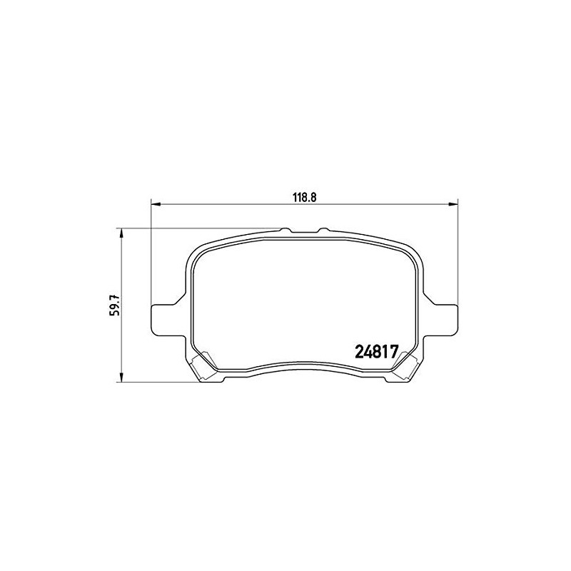 Brembo P P 10 060 Brake Pads