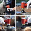 Pneumatic Mini Orbital Sander Grinder Polisher Kit, 2 inch Air