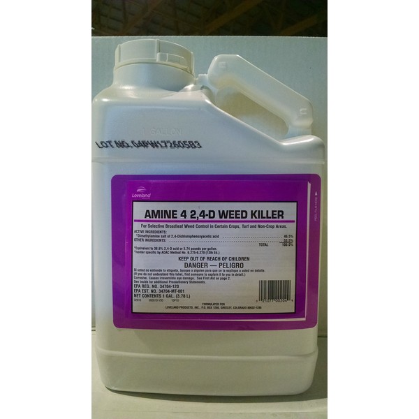 Amine 4 2,4-D Weed Killer, 1 gal