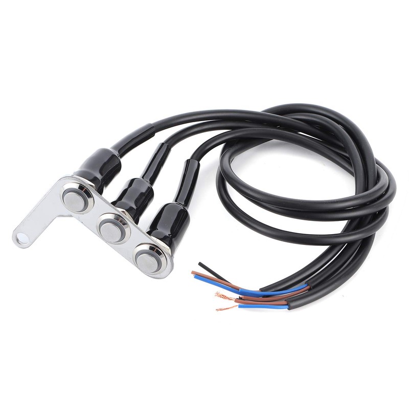 Motorcycle Handlebar Switch, Qiilu Motorcycle Headlight Switch, Motorcycle Handlebar Switch,