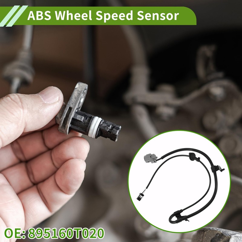 HOPESPANNER Kein. 895160T020 ABS Raddrehzahlsensor für Toyota Venza 2009-2015 Hinten