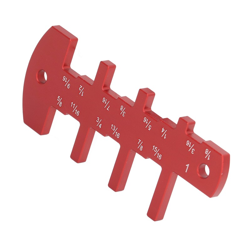Step Depth Gauge for Table Saw Router Imperial Aluminum Alloy