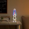 Urban Lifestyle LED Figural Lava Lamp Accent Table Lamp, 12.25"