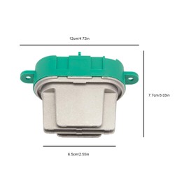 Konuooer Fan Heater, Motor Resistor, Compatible with Ren-ault Espace IV 2002-2022,7701207453, Resistance Blower Heater for Esp-ace IV 52492000, Pack of 2