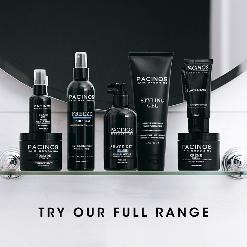 Pacinos Creme Hair Sculpting Wax Cream - Water Soluble Medium