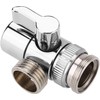 WYANG Válvula desviadora Grifo Divisor Lavabo Fregadero Manguera M24 Adaptador