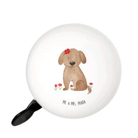 Mr. & Mrs. Panda XL Bicycle Bell Dog Lady Gift Bicycle Bell XXL Four-Legged Dog Lady Woman Mountain Bike Dog Motif