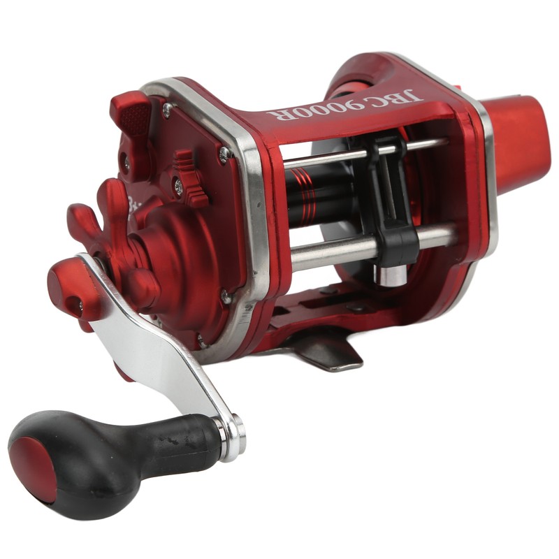 Fishing Reel 3.6:1 Ratio Drum Reel 7/14 Resistance with Line