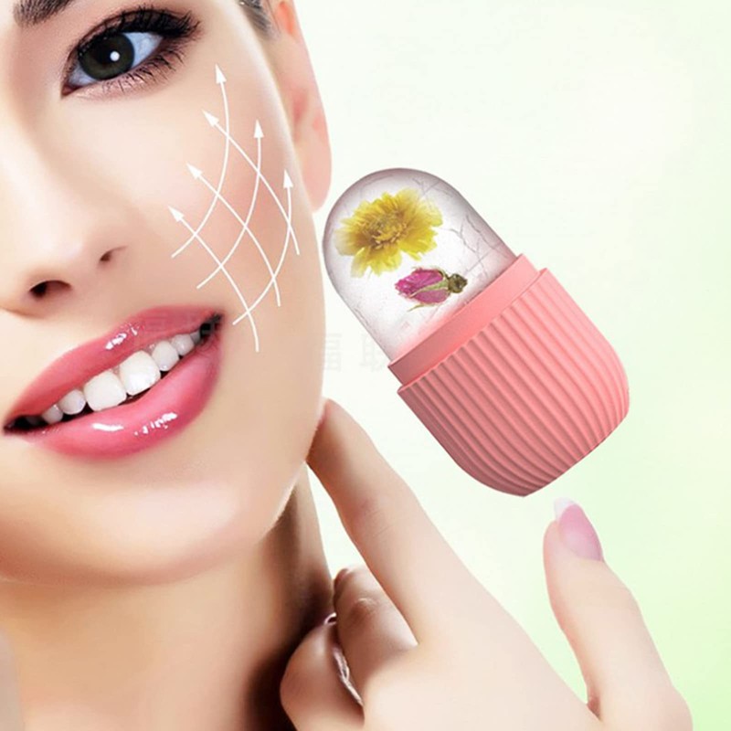 RoseFlower Face Ice Roller, Ice Roller for Face, Eyes, Ice
