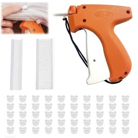 Quick Clothing Fixer, Quick Repair Sewing Machine, Instant Stitch Tool with 50 Bear Buckles and 660 Plastic Needles, Micro Stitch Gun for Emergency Repairs and DIY Projects