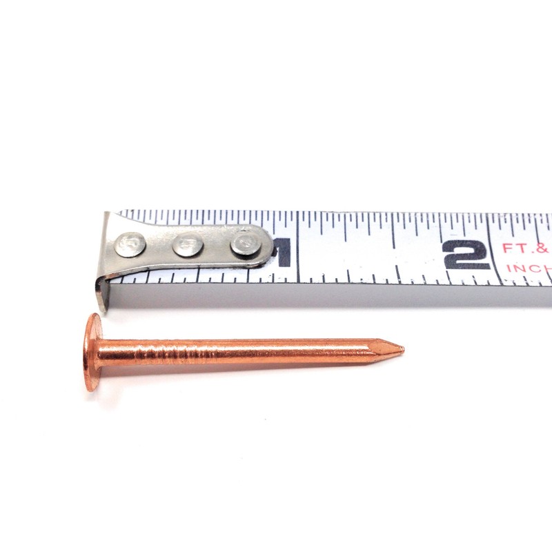 1.5 Inch Copper Nails for Slating & Roofing - 10