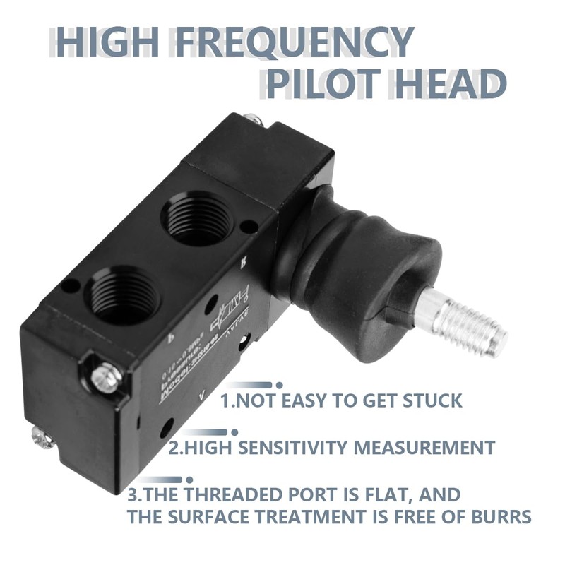 Innfeeltech 1 x Air Hand Lever Actuated Valve 3-Way 2-Position