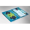 12 Invitation Cards Including 12 Envelopes 8th Birthday Children Boy