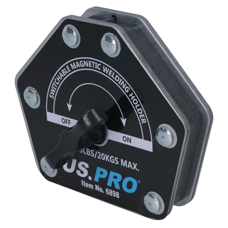 AB Tools 45lb Switchable On Off Magnetic Magnet Welding Holder
