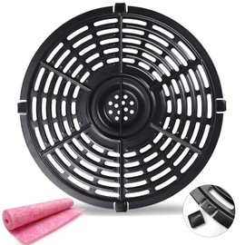 Air Fryer Replacement Crisper Plate for 3.7QT PowerXL Gowise Air Fryers, Upgraded Air Fryer Grill Pan, Air fryer Accessories Grill Plate Tray, Nonstick, Dishwasher Safe