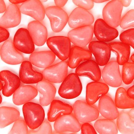 Red Heart-Shaped Jelly Beans – Sweet & Sour Valentine’s Candy (11 oz) – Party Favors & Wedding Treats