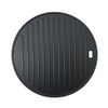 Round Pizza Steel 12" - 3D Cast Creates Gorgeous Crusts,