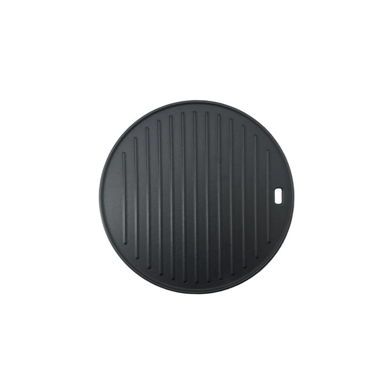 Round Pizza Steel 12" - 3D Cast Creates Gorgeous Crusts,