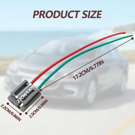 SYudwen Electrical Wiring Harness 12V & Tach Connector Plug, HEI Distributor Pigtail Wire Harness 170072 Compatible with RV GM Chevy
