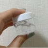 Altipia 1 20g Mini Tall Round Ball with White Lid Transparent Cream Container / 1개 20g 흰색 뚜껑 투명 크림 용기 미니 높은 원형 공